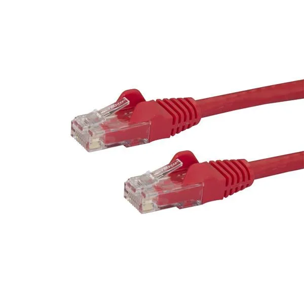 10M Cat 6 Red Snagless