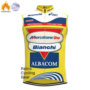 1999 Bianchi Fleece Retro Cycling Vest