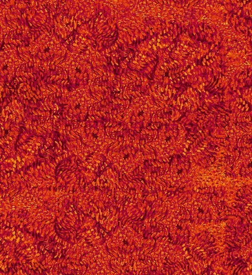 ABSTRACT TEXTURE RED FABRIC