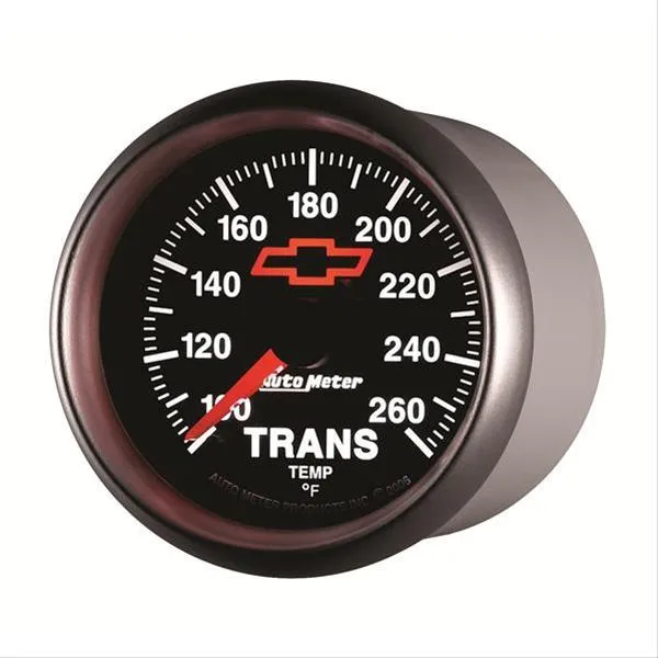 AutoMeter Sport-Comp II Chevy Red Bowtie Analog Gauges 3657-00406