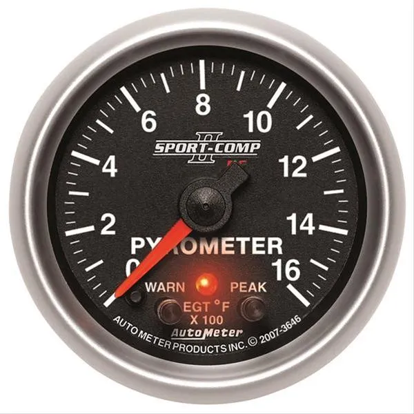 AutoMeter Sport-Comp II Pro-Control Analog Gauges 3646