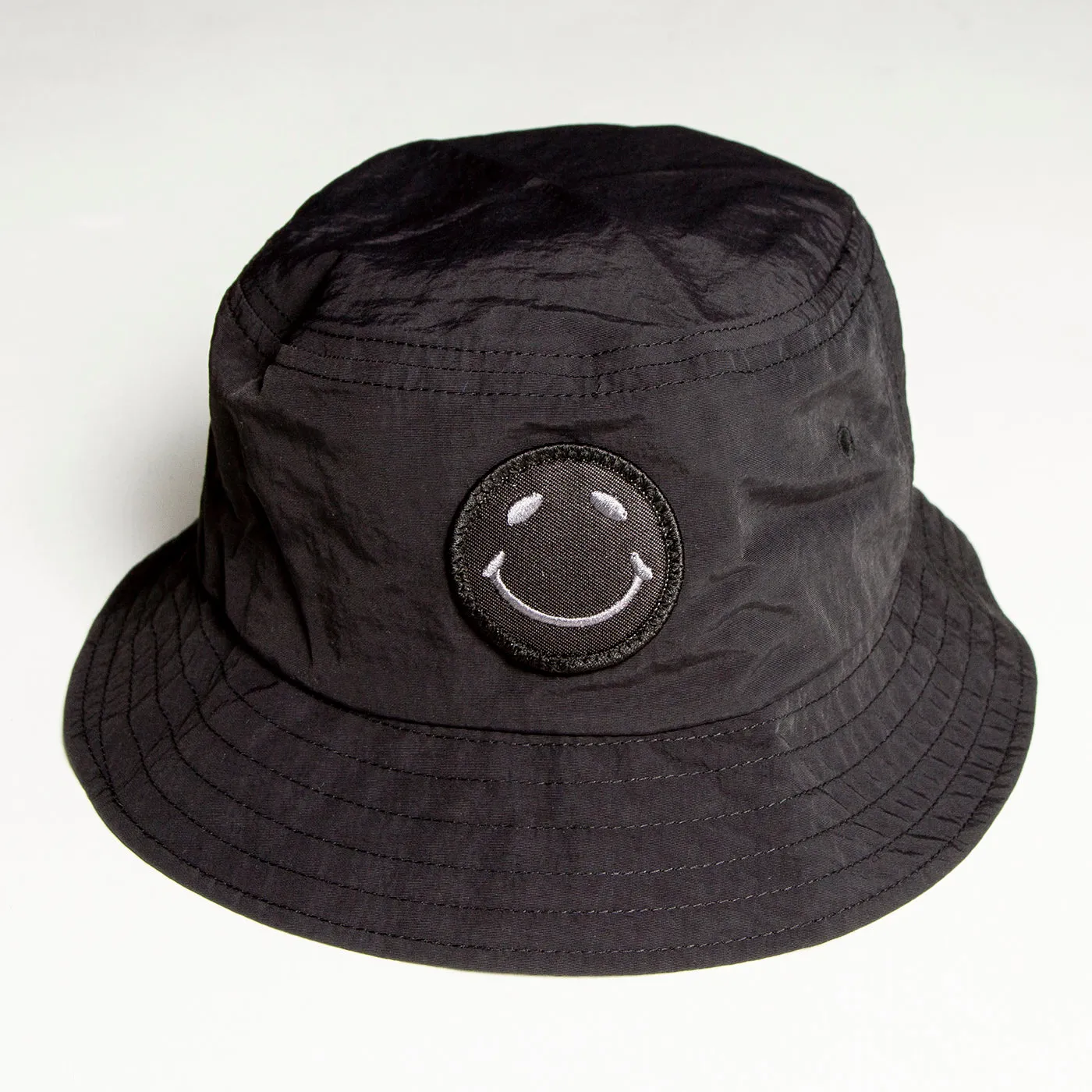 BB smiley - Water-repellent Bucket Hat - Black