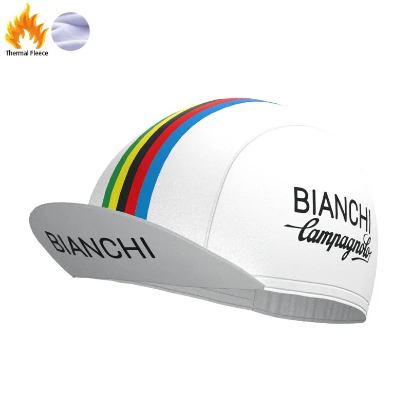 Bianchi Stripe Fleece Retro Cycling Kits