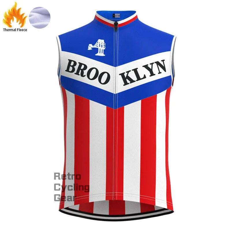 Brooklyn Blue Fleece Retro Cycling Kits