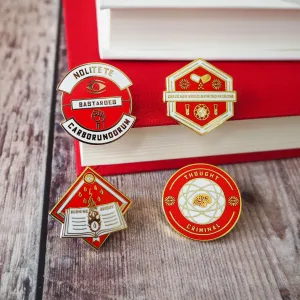 Dystopian Literary Collection | Enamel Pins {Multiple Styles}