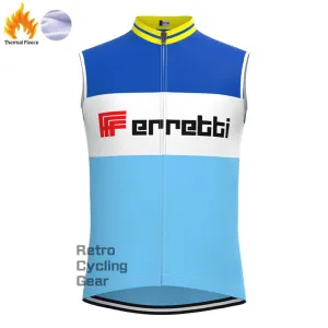 erretti Fleece Retro Cycling Vest