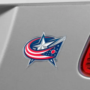 Fanmats Columbus Blue Jackets Heavy Duty Aluminum Embossed Color Emblem