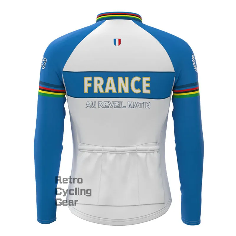 France Fleece Retro Cycling Kits