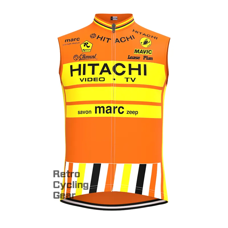 HITACHI Retro Cycling Vest