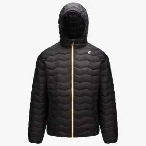 Jack Warm - Men's Quilted Packable Puffer Jacket in Black Pure