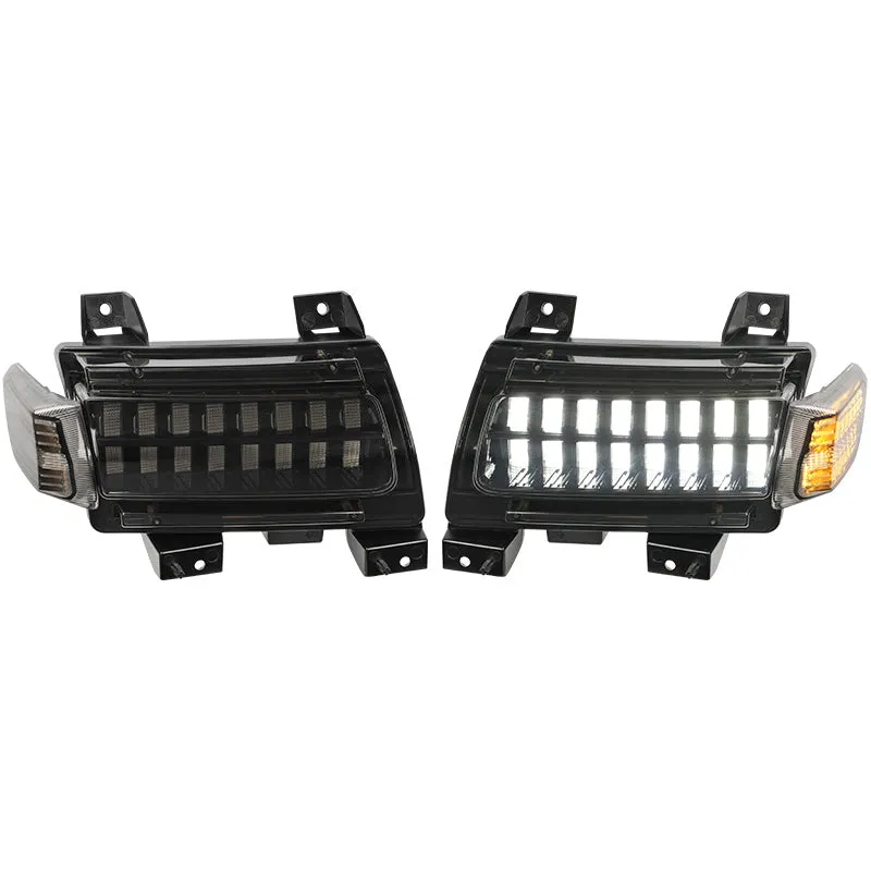 LED Turn Signal Lights with DRL & Side Marker for 2018-2024 Jeep Wrangler JL Sport Jeep Willys Sport