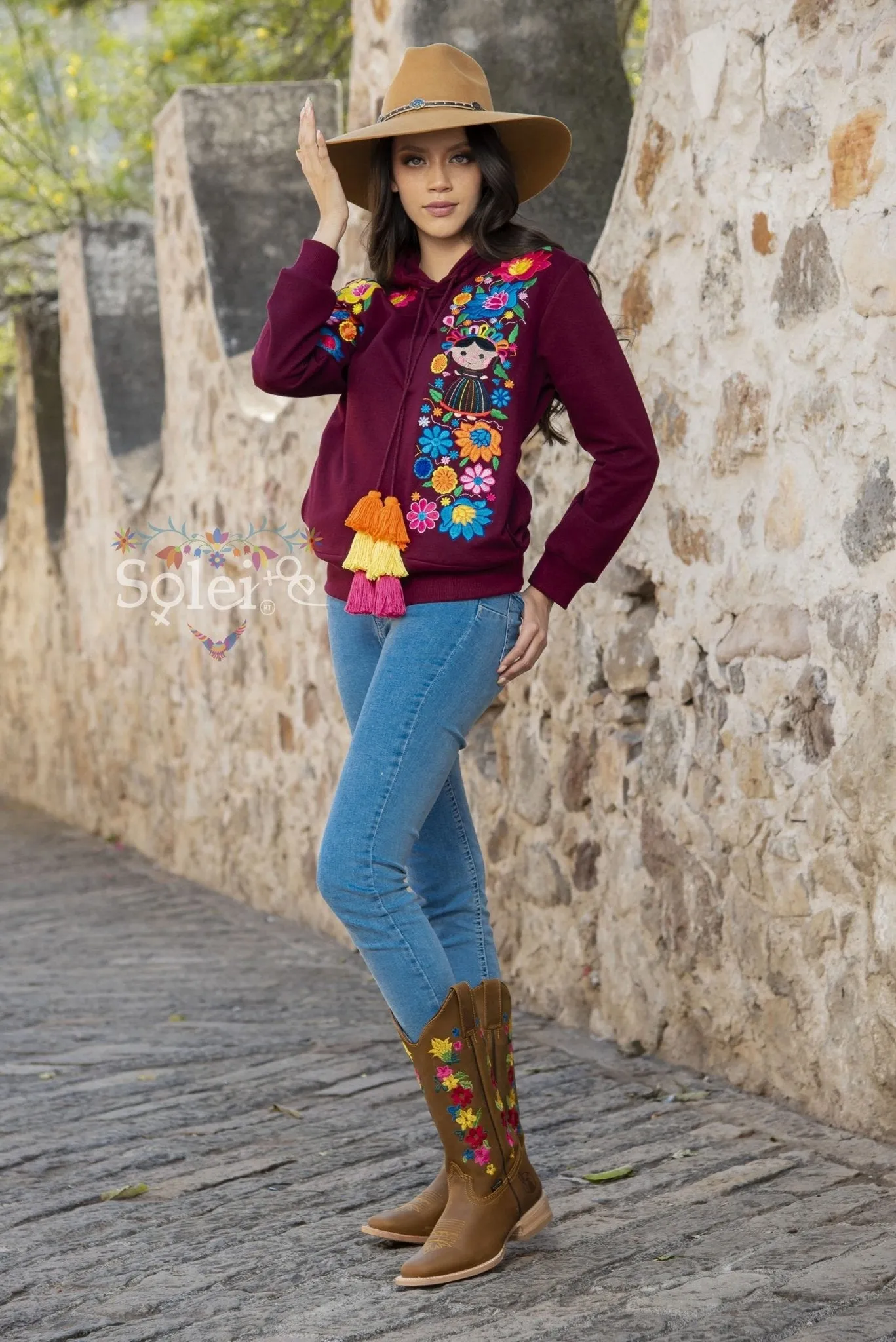 Lele Floral Hoodie