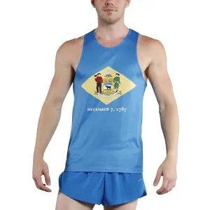 Men's Competitor Lite Printed Singlet [D-F] - Delaware