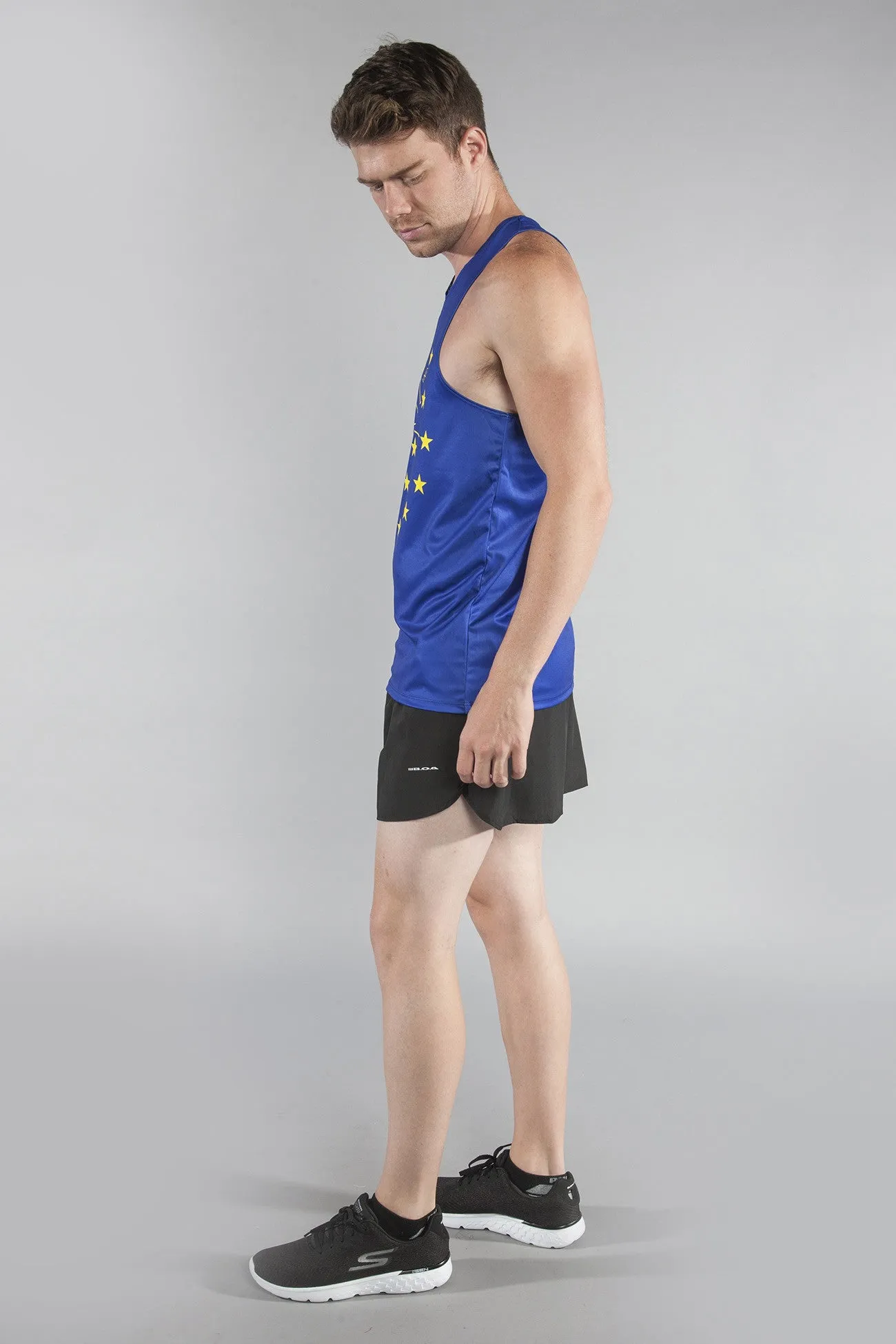 Men's Competitor Lite Printed Singlet [G-I] - Indiana