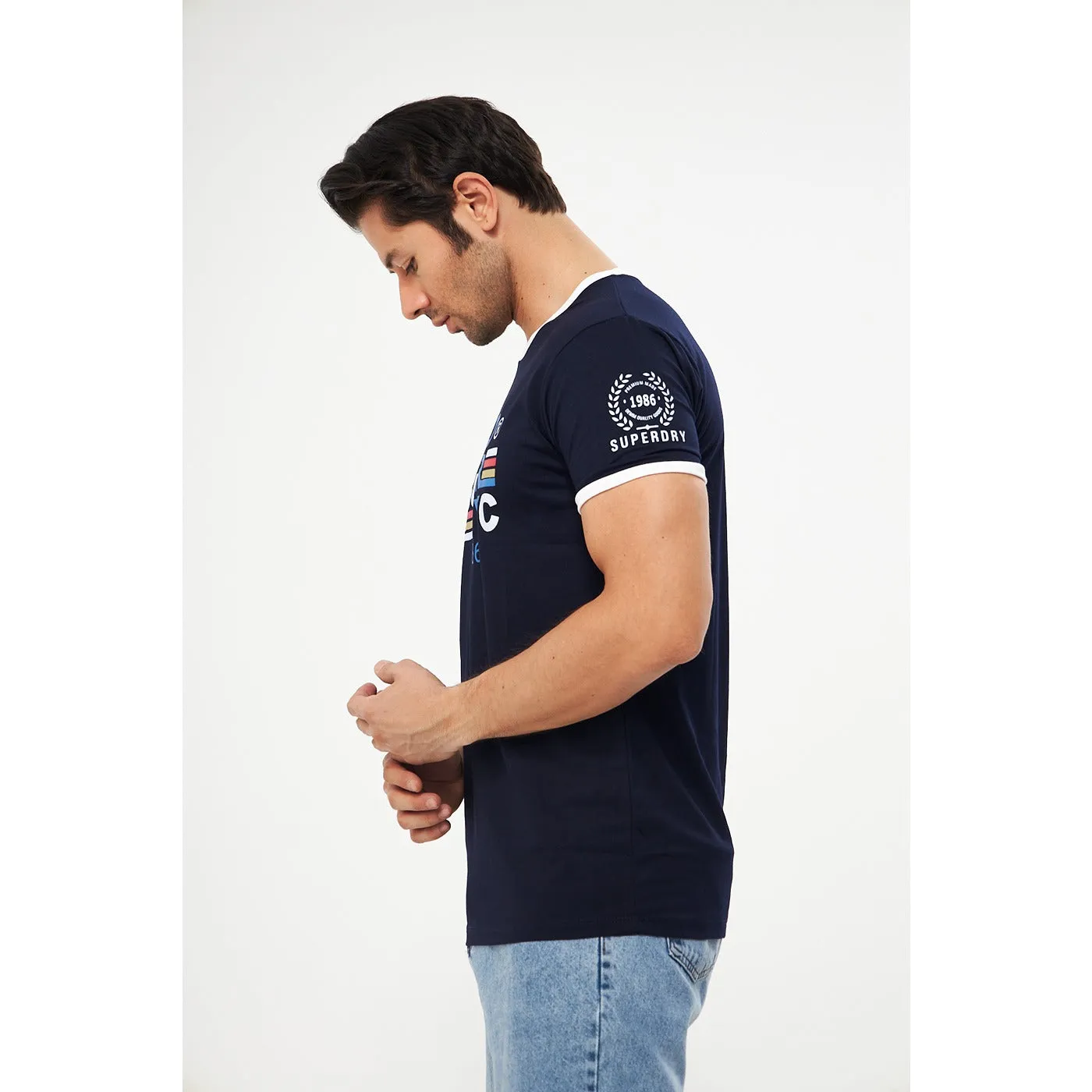 Navy Superdry Smart Fit Tshirt