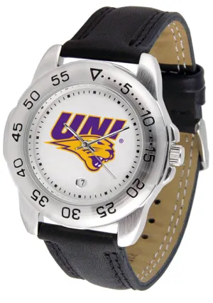 Northern Iowa Sport Leather Men’s Watch