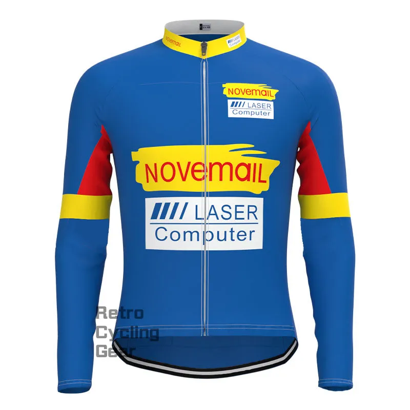 Novemail Retro Long Sleeve Cycling Kit