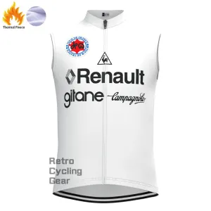 Renault Fleece Retro Cycling Vest