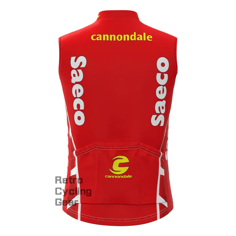 Saeco Fleece Retro Cycling Vest