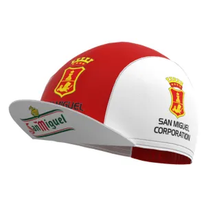 Vintage-Style San Miguel Cycling Cap for Retro Enthusiasts