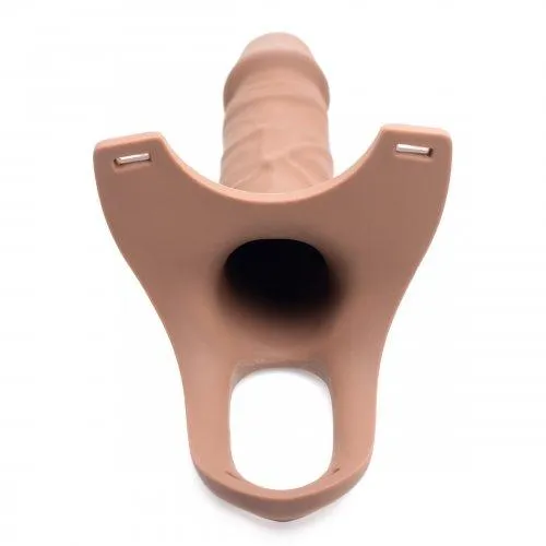 Size Matters Hollow Silicone Dildo Strap-On