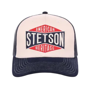 Stetson American Men´s Heritage Banner Embroidery Trucker Hat