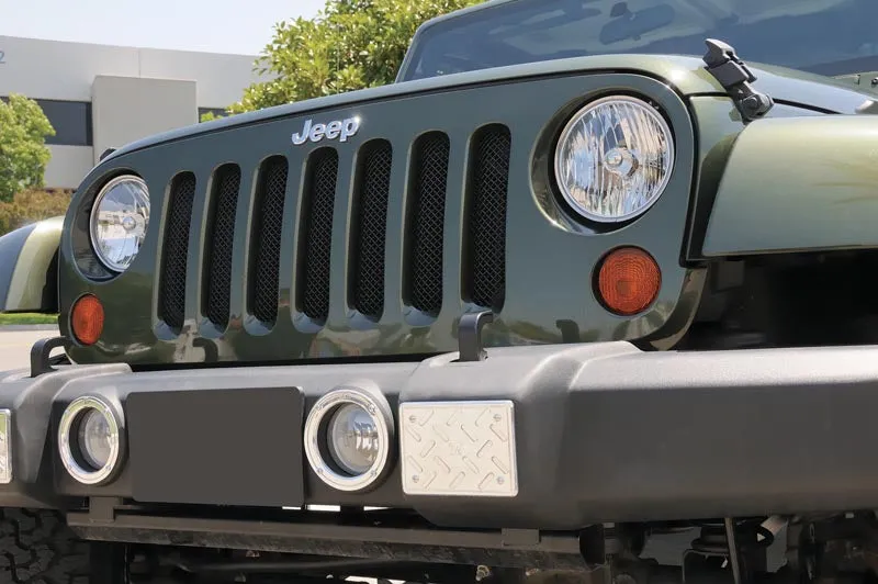 T-REX Sport Series, Bolt On Grilles - Powdercoat - 2007-2017 Jeep JK