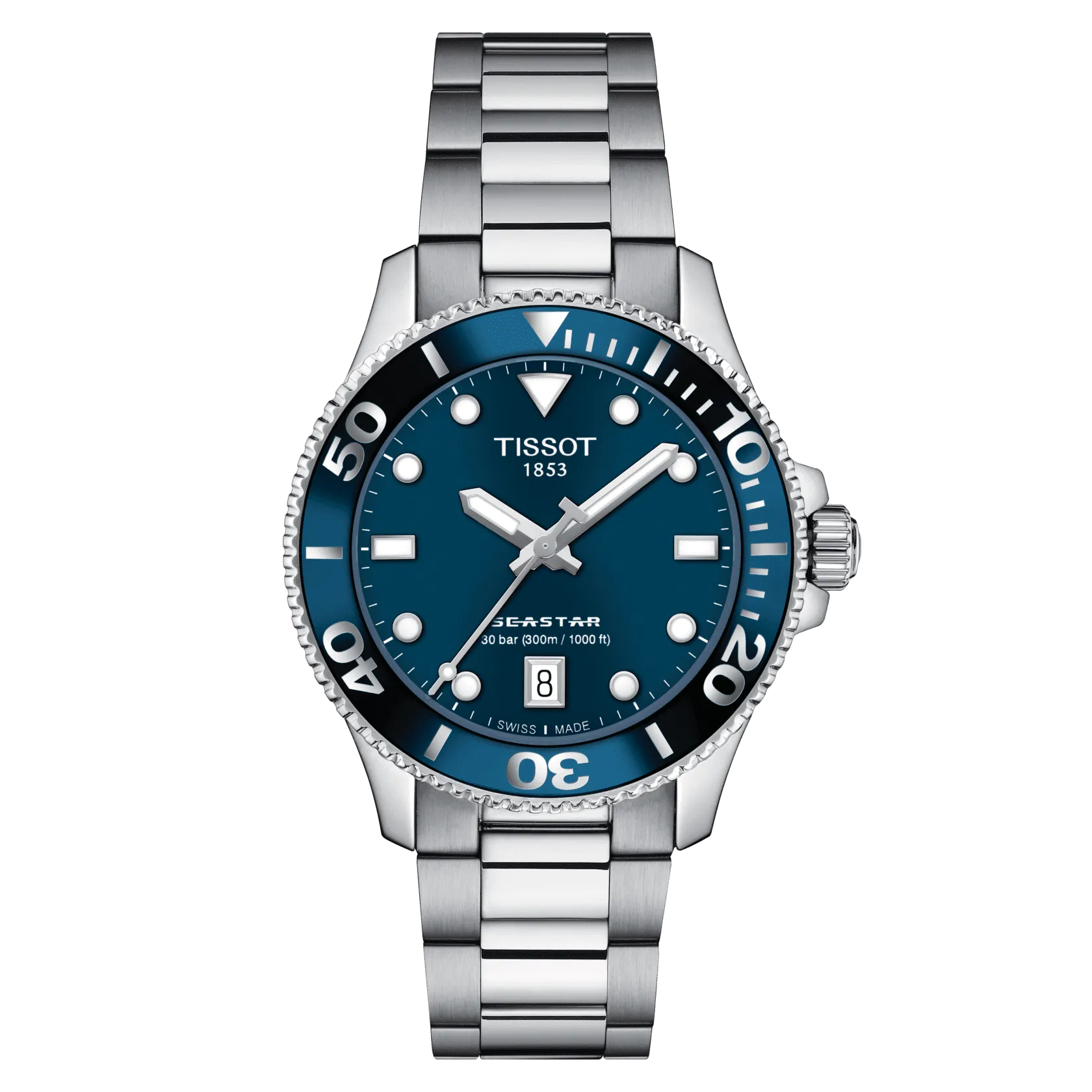 Tissot Seastar 1000 36mm T1202101104100