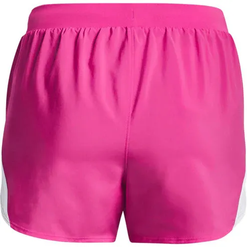 Under Armour Women's Fly By 2.0 Running Shorts - Pink