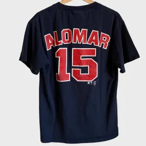 Vintage Sandy Alomar Jr Cleveland Indians Jersey Shirt M