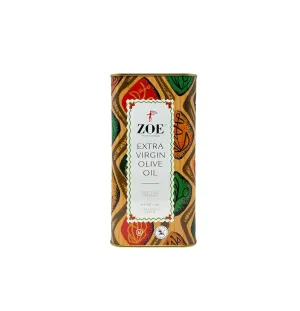 Zoe Extra Virgin Olive Oil Tin 1ltr